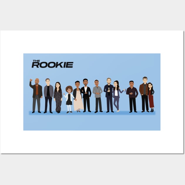 The Rookie Family - Season 4 Wall Art by gottalovetherookie